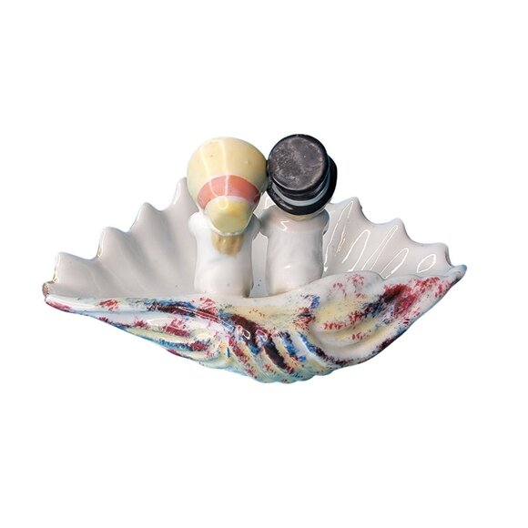 Victorian Fairing Conta & Boehme German Porcelain Shell Dish - Picture 3 of 4